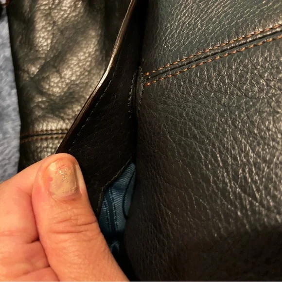 Brighton leather Crossbody in Sloulder bag long 30” 23  (12❎13) - Picture 8 of 16